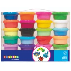 PlayBox: 24 delni set za zrak sušečo plastelin
