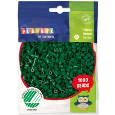 PlayBox: 5mm MIDI likalne perle 1000 kosov v barvi džungle zelene