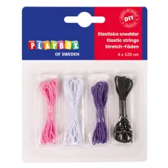 PlayBox: Elastične vrvice debeline 1mm v 4 barvnih različicah