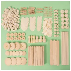 PlayBox: Lesena gradbena sestava mix slika 2