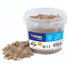 PlayBox: Naravna barva peska v vedru 1kg