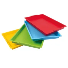 PlayBox: Plastična barvna pladenj 41x31cm 1kos
