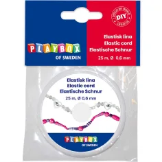 PlayBox: Prosojna elastična vrvica 0,6mm 25m