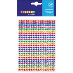 PlayBox: Samolepilni barvni kristali 525kos 5mm