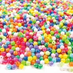 PlayBox: Plastični kristalni biserni set 2000 kosov 6mm