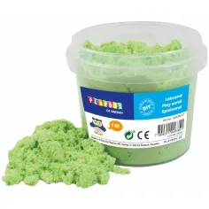 PlayBox: Zeleni modelirni pesek v vedru 1kg