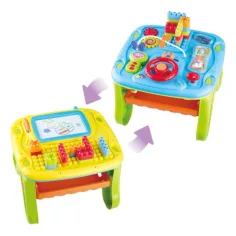 Playgo: All In One dvostranska zabavna igralna miza s funkcijami slika 2