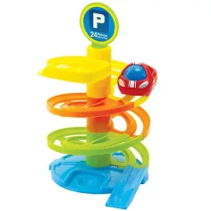 Playgo: Otroški avtomobilski spiralen tir slika 2