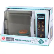 Playgo: Mikrovalovna pečica z lučko, zvokom in gibljivimi elementi 25x12x17cm