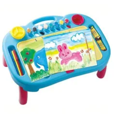 Playgo: Prenosni risarski in slikarski set slika 2