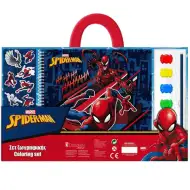 Pobarvanka z vodenimi barvicami in nalepkami Marvel: Spider-Man