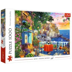 Pogled na Cinque Terre 1000-delni puzzle - Trefl
