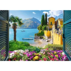 Pogled na Comsko jezero 1000-delni puzzle - Trefl slika 2