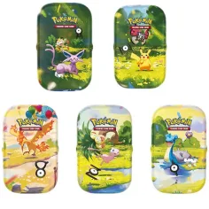 Pokémon TCG: 30. oblet Mini Tin 2 kos booster paket v več različicah 1 kos slika 3