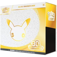 Pokémon TCG: 30. Elite Trainer Box 30. obletnica zbirateljska škatla