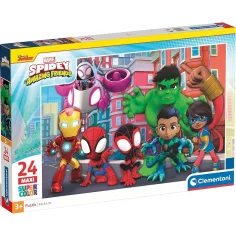 Póki in superjunaki 24 kosov maxi supercolor puzzle - Clementoni
