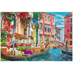 Poletno popoldne v Benetkah - 1500 delni puzzle - Trefl slika 2