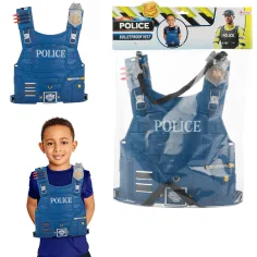 Policijska taktična jopica za otroke slika 2