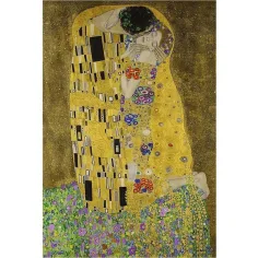 Poljub, Klimt - 500-delni puzzle s okvirjem - Trefl slika 2