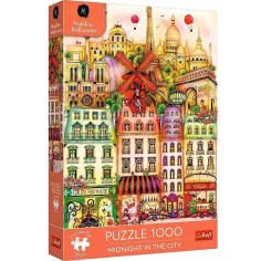Polnoč v Parizu 1000-delni premium puzzle - Trefl