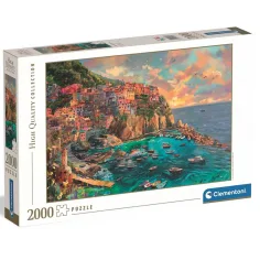 Poslikana Manarola HQC 2000 delni puzzle - Clementoni