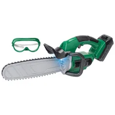 PowerTool električna motorna žaga z zaščitnimi očali za otroke slika 2
