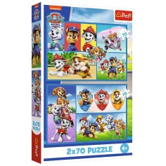Pravila Paw Patrol 2x70 kosov puzzle - Trefl slika 1