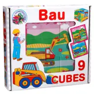 Pravljične kocke 9 kosov Gradnja