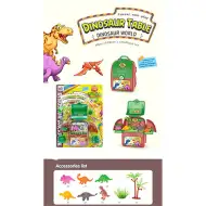 Prenosna igralna miza z dinozavri