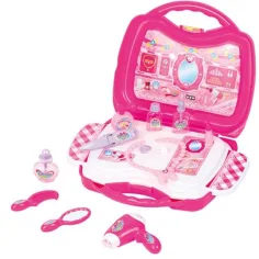 Pretty Princess pink lepotni komplet v prenosni torbi z dodatki slika 2