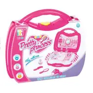 Pretty Princess pink lepotni komplet v prenosni torbi z dodatki