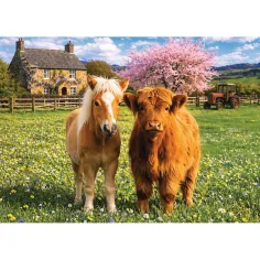 Prijatelji na kmetiji 500-delni puzzle - Trefl slika 2