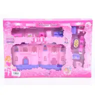 Princeskin dvorec s pohištvom in lučmi