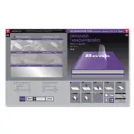 Prozorni samolepljivi ovitek za knjige s cvetnimi motivi 50x31