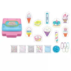 Puffy Pouches: Pufi charm design set - sladoledarna slika 2