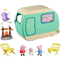 Pujsa Pepa – komplet igrač Trije mali pujski s počitniško prikolico in figuricami - Hasbro slika 3