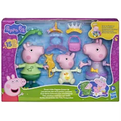 Pujsa Pepa komplet za oblačenje Trije prašički – Hasbro