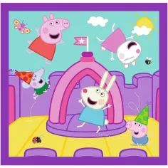 Peppa prašiček 3 v 1 20-36-50kosov puzzle - Trefl slika 3