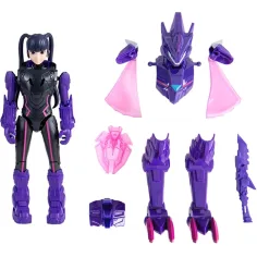 Quantum Heroes: Dinoster Trina akcijska figura z vijolično oklepom 20 cm slika 2