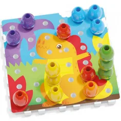Quercetti: 45-delni komplet Jumbo bucik 2-v-1 slika 2
