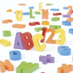Quercetti: ABC + 123 106-delni magnetni komplet slika 2