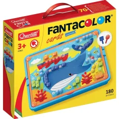 Quercetti: Fanta Color Cards Živali kreativni pike igračni set slika 3