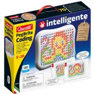 Quercetti: Peg Brite kodiranje Razvijalna igra z lučmi