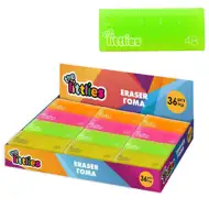 Radirka z vzorcem ravnila v več različicah 1 kos