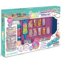 Rainbow Loom: Velikanska gumijasta zapestnica in komplet za natančno prejo