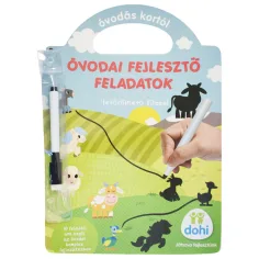 Vrtec razvojne naloge od vrtca naprej z obrisnim flomastrom - D-Toys