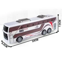 RC Avtobus na daljinsko upravljanje City 27 MHz v merilu 1/32 25 cm slika 4