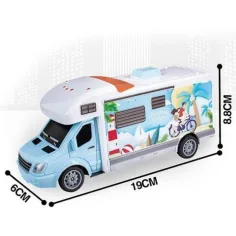 RC Avtodom na daljinsko upravljanje Holiday Travel  27 MHz v merilu 1/32 25 cm slika 2