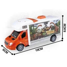 RC Avtodom Walking with Dinosaurus na daljinsko upravljanje z lučjo 27 MHz v merilu 1/32 25 cm slika 4