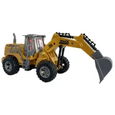 RC Bager na daljinsko upravljanje delovni stroj s svetlobnimi učinki v merilu 1/30 24 cm slika 2